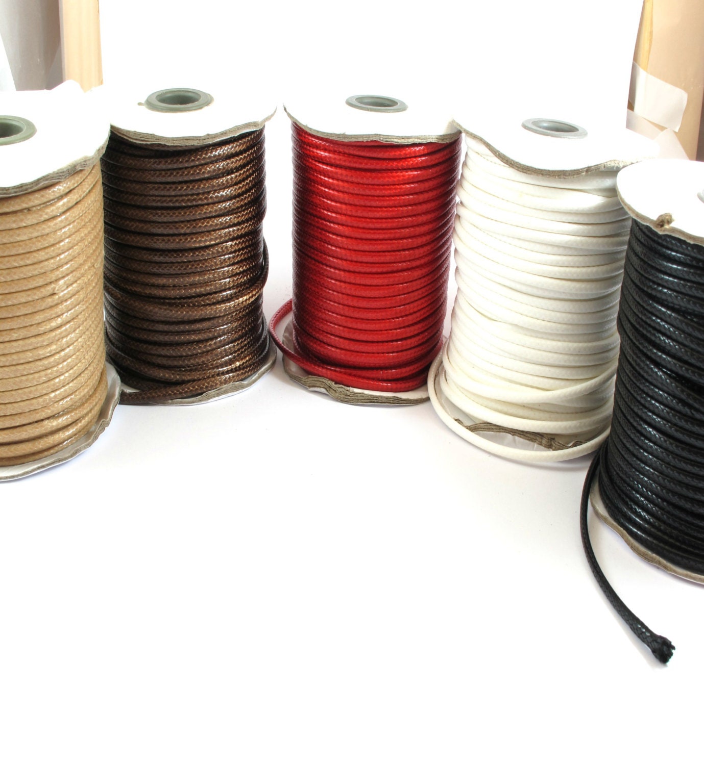 10 Meters Waxed Nylon Cord Wax Cord String Cord Thin Cord Etsy