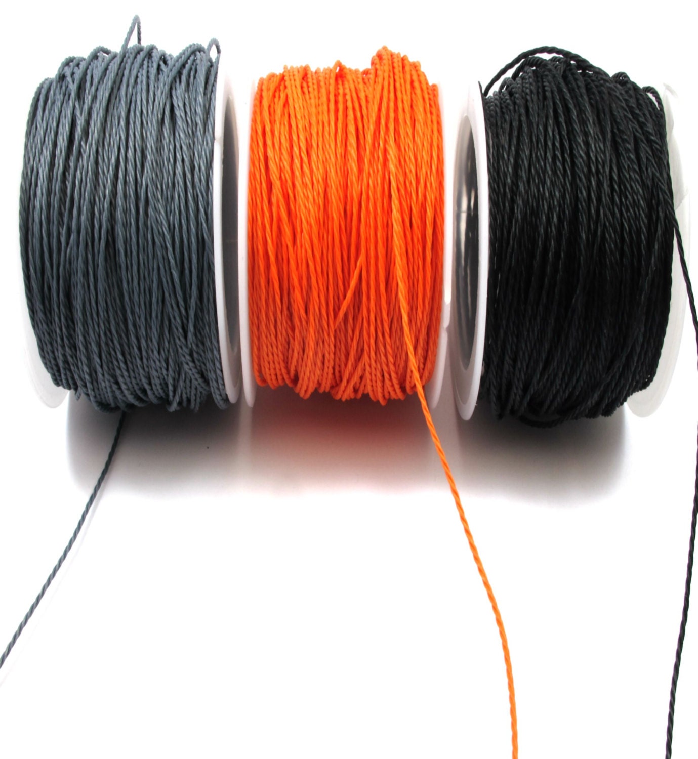 100 Meters Twisted Waxed Nylon Cord Twisted String Cord Wax Etsy