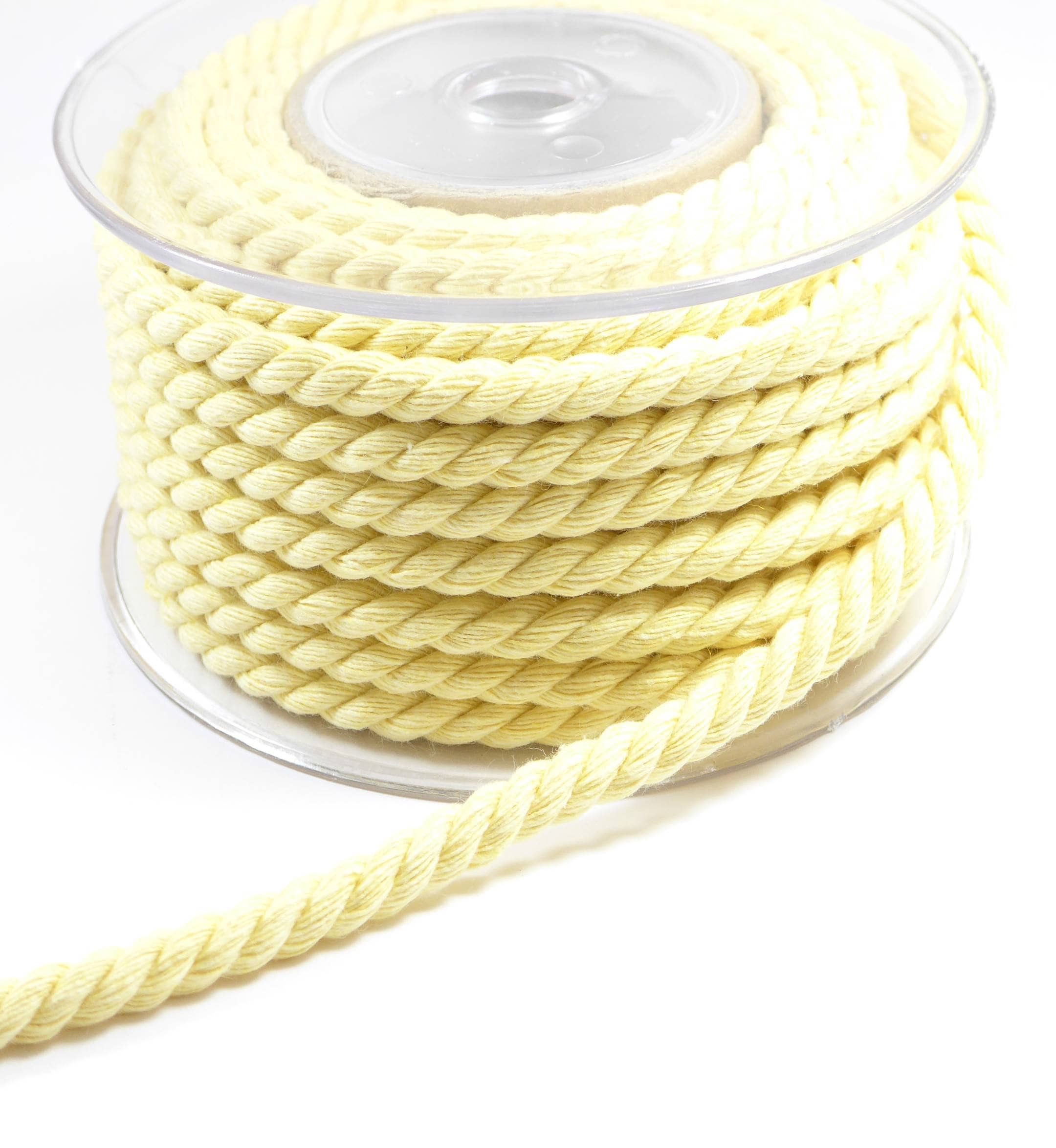 10 Meters/6mm Twisted Cotton Rope Cord Soft Rope Cordyellow Etsy