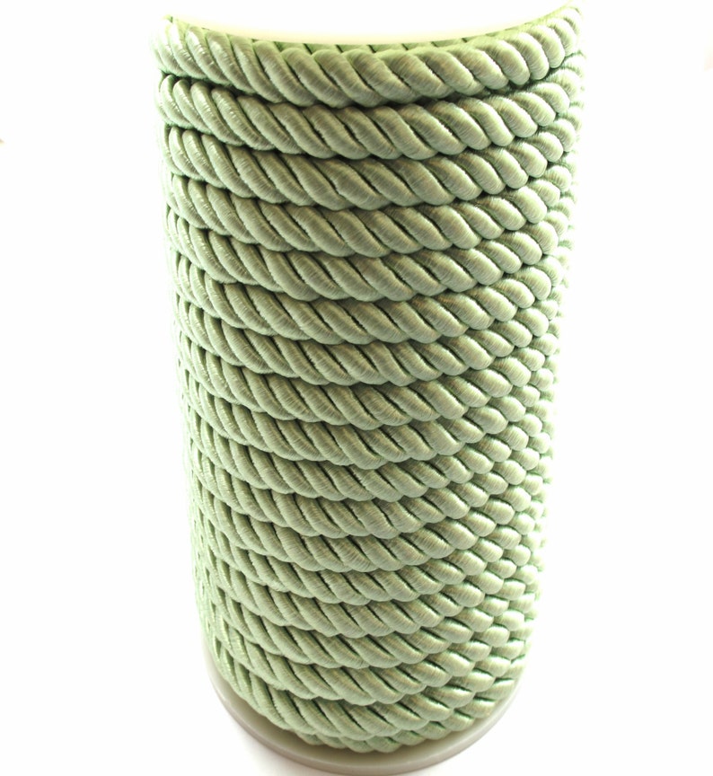 5mm Twisted Rayon Satin Rope Silk Braid Etsy