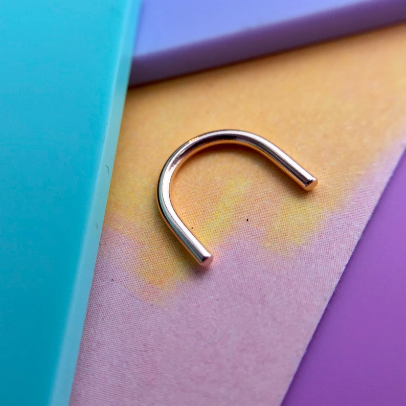 Rose Gold Septum Retainer