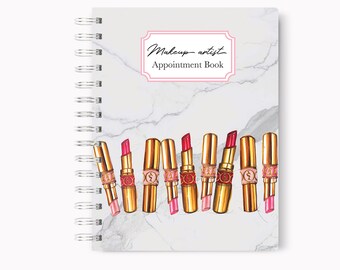 Face Chart Book Pad For Makeup Artists