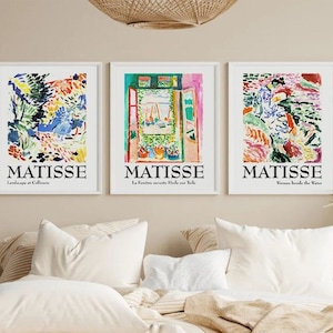 Matisse Print Set: Gallery Wall Art, Henri Matisse (Digital Download)