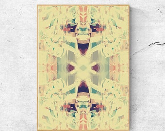 Minimalist Abstract Art Print: Geometric Wall Decor (Digital Download)