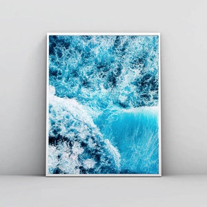 Ocean Waves Art Print: Sea Photography Poster (Digital Download) image 7