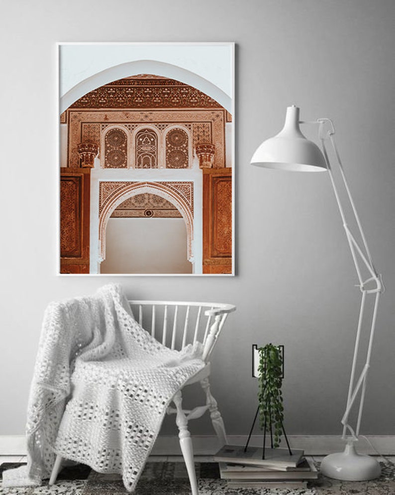 Moroccan Wall Art Printable Digital Download Boho Decor Etsy