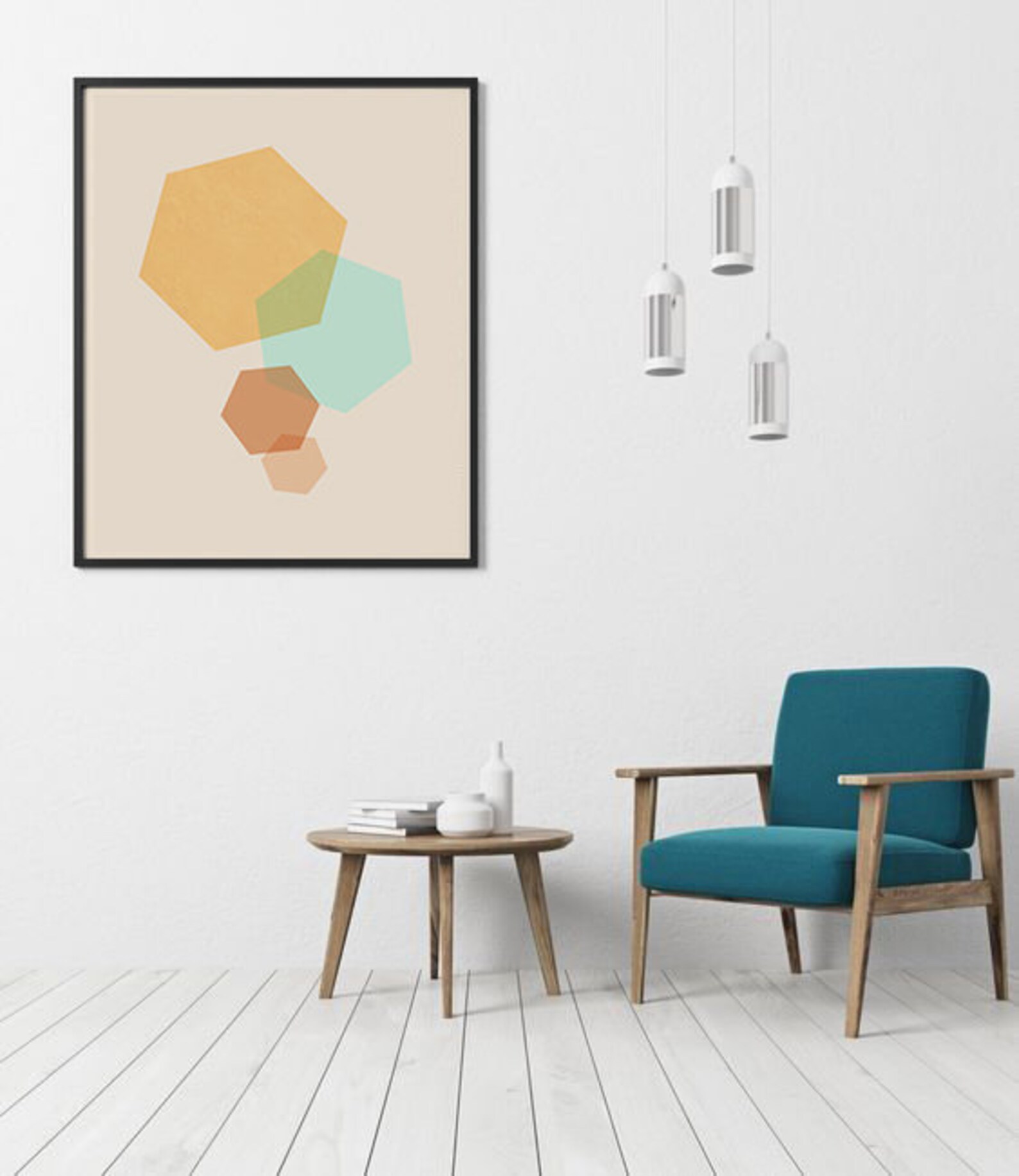 Mid Century Modern Wall Art Large Wall Art Printable | Etsy