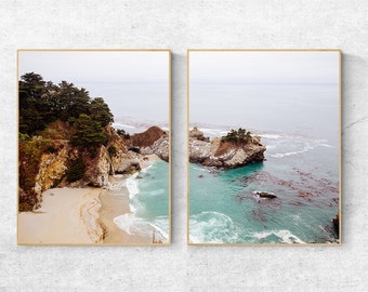 Coastal Landscape Photography Print: Ocean Beach Wall Art (Digital Download)