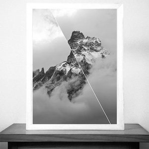 Printable Mountains Photography Wall Art Prints, Instant Download ...