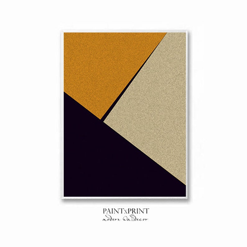 Geometric Wall Art Abstract Print Digital Download Art Etsy