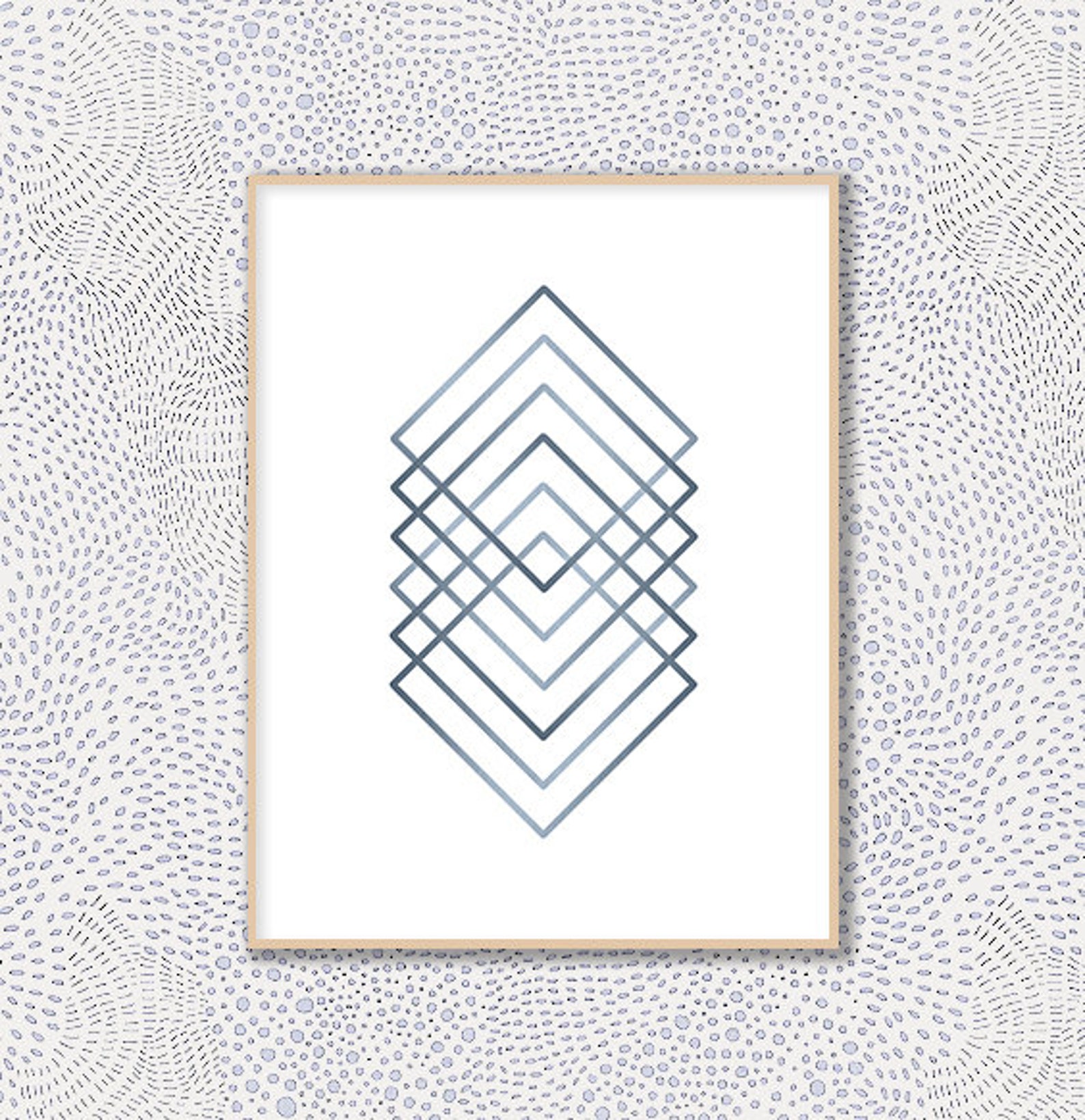 Navy Blue Wall Art Prints Printable Wall Art Modern Wall - Etsy
