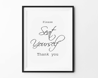 Grappige kunst aan de muur badkamer: moderne minimalistische print (digitale download)