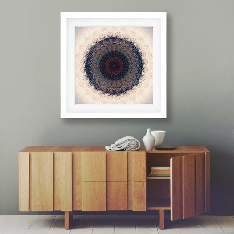 Mandala wall art Wall art prints Mandala art Large wall Etsy