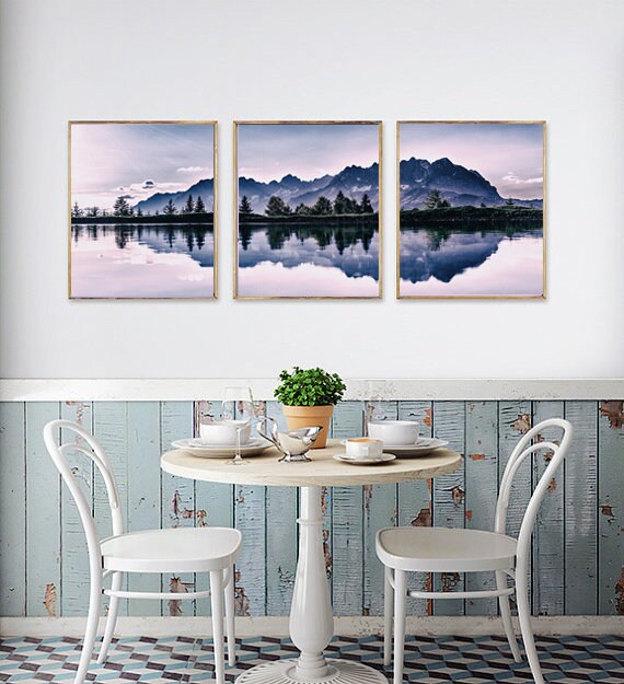 Digital Download Set Of 3 Prints Living Room Modern Decor Wall | Etsy