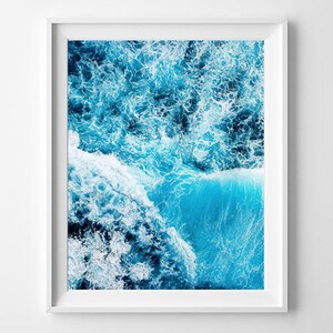 Ocean Waves Art Print: Sea Photography Poster (Digital Download) image 4