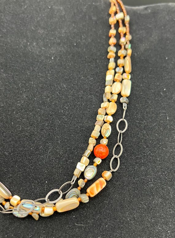 SILPADA FIESTA FUN Two Signed Silver Necklace Aba… - image 5