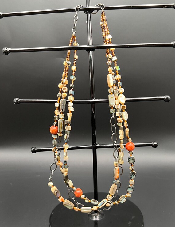 SILPADA FIESTA FUN Two Signed Silver Necklace Aba… - image 8