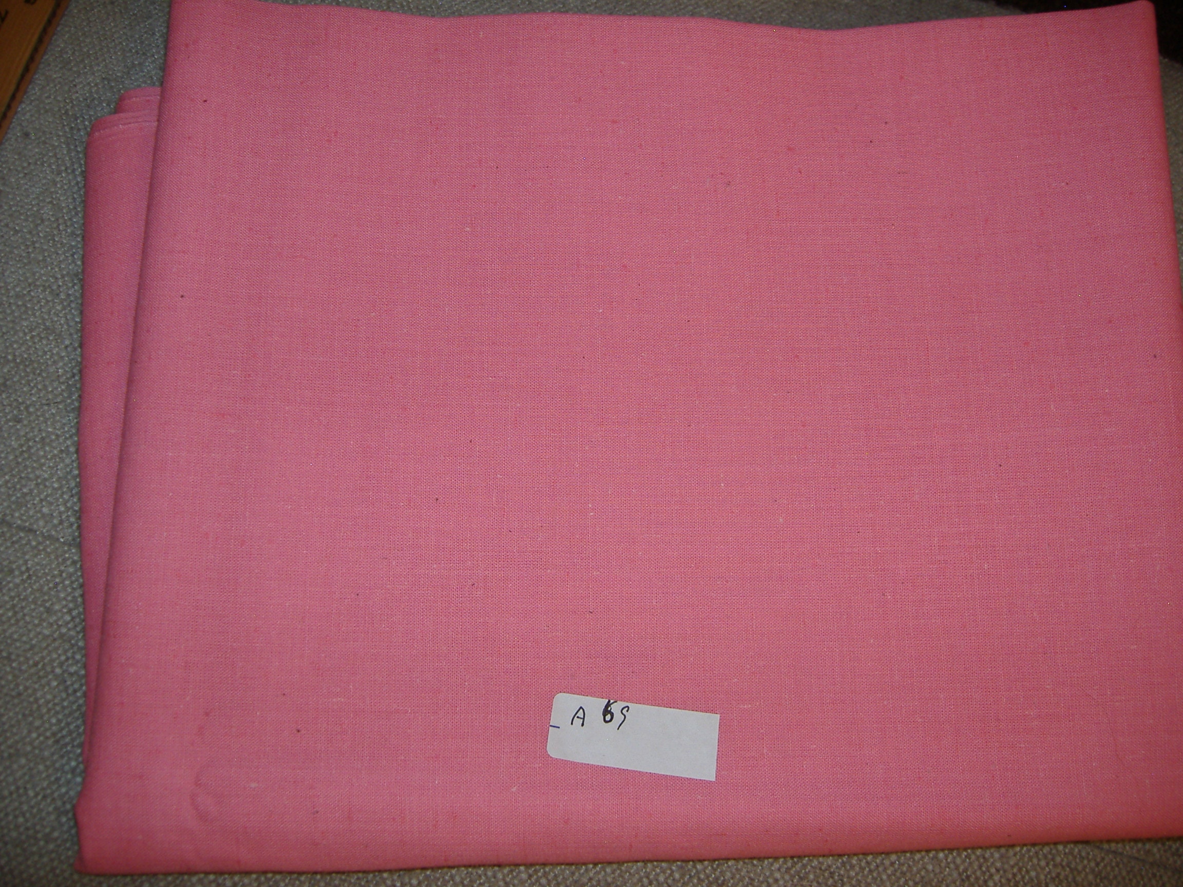 Fabric salmon color Etsy