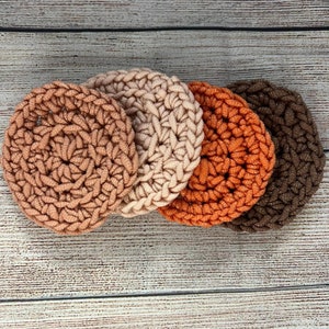 Crochet Dish Scrubbies - Set of 4