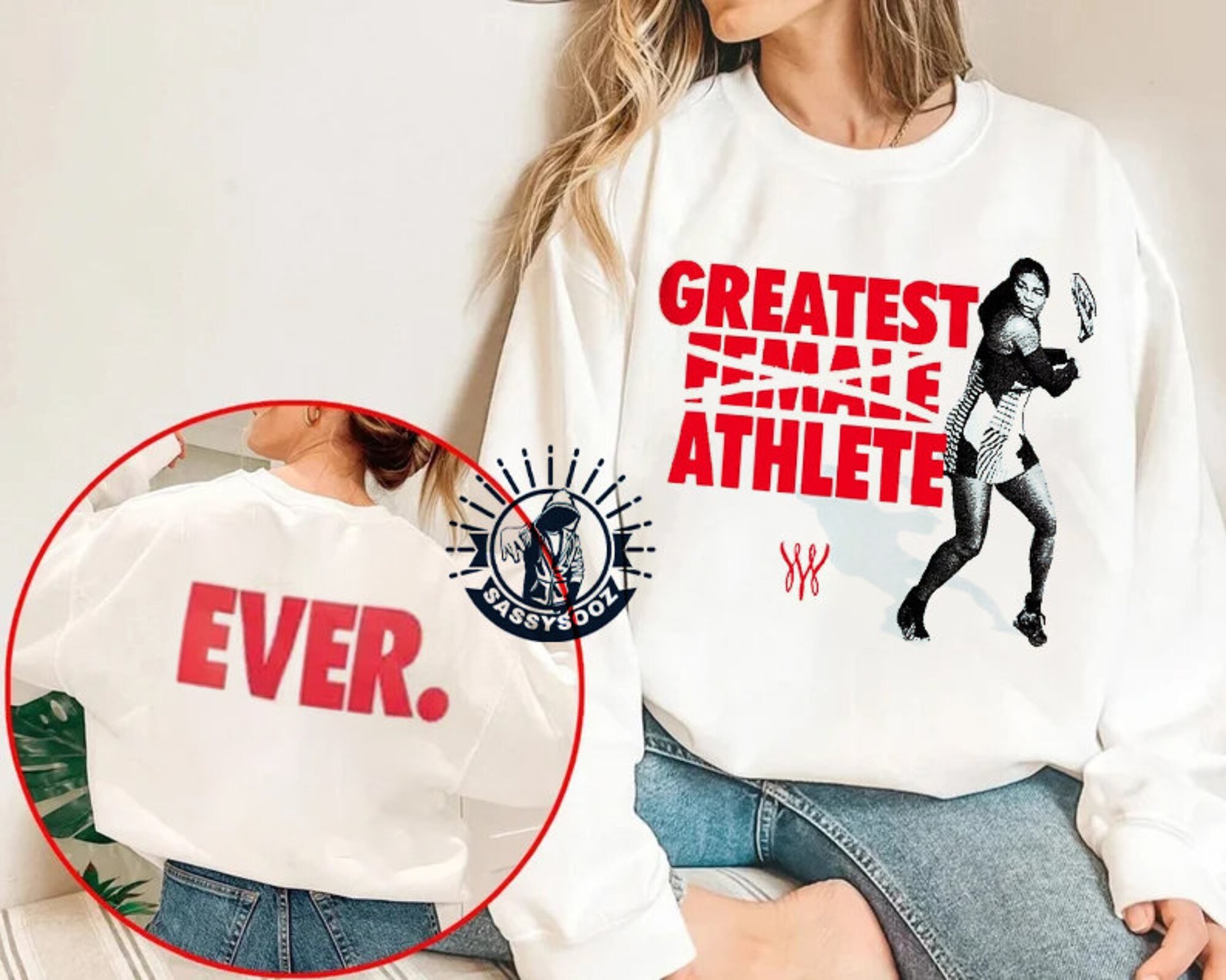 Serena Williams Greatest Female Athlete Sweatshirt, Serena Williams Retirement 2022