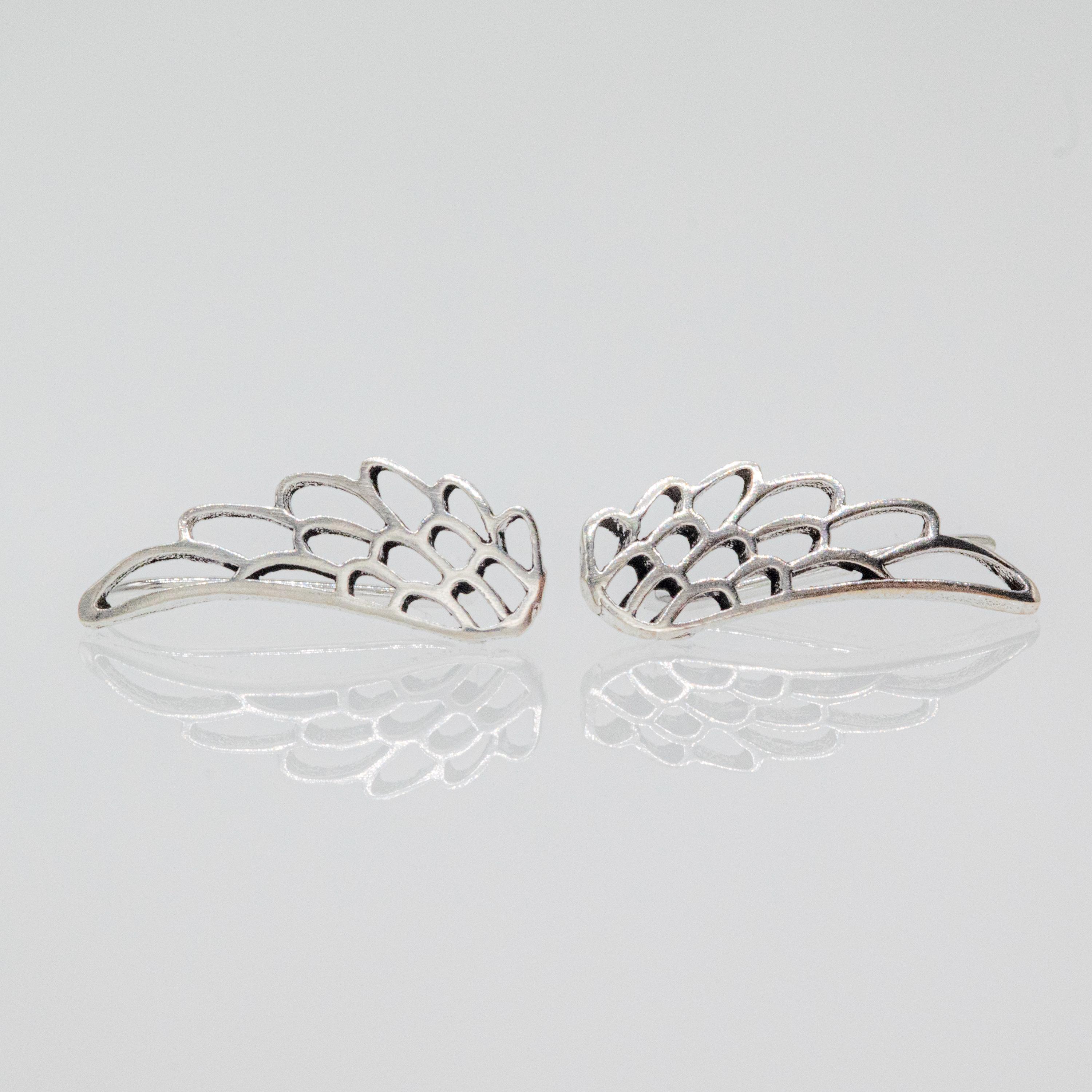 Silverly Orecchini a Bottone Rotondi in Argento 925 con Fiore della Vita per Donna | Orecchini a Bottone in Argento Sterling con Motivo a Filigrana