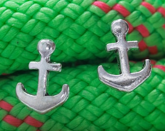 Sterling Silber Anker Ohrstecker