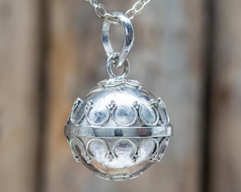 14mm Harmony Ball Angel Caller Pendant Necklace