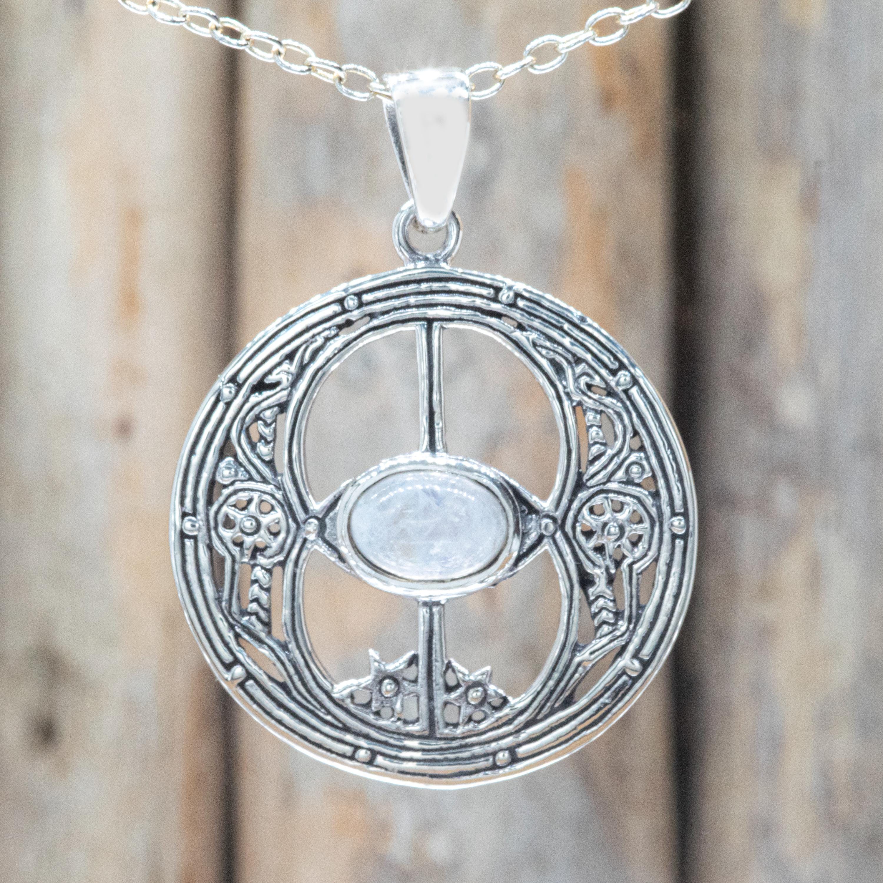 Collana Arcangelo Raffaele In Argento Sterling 925 - Ciondolo A Conchiglia Religioso - Amuleto Cristiano Per Uomo E Donna