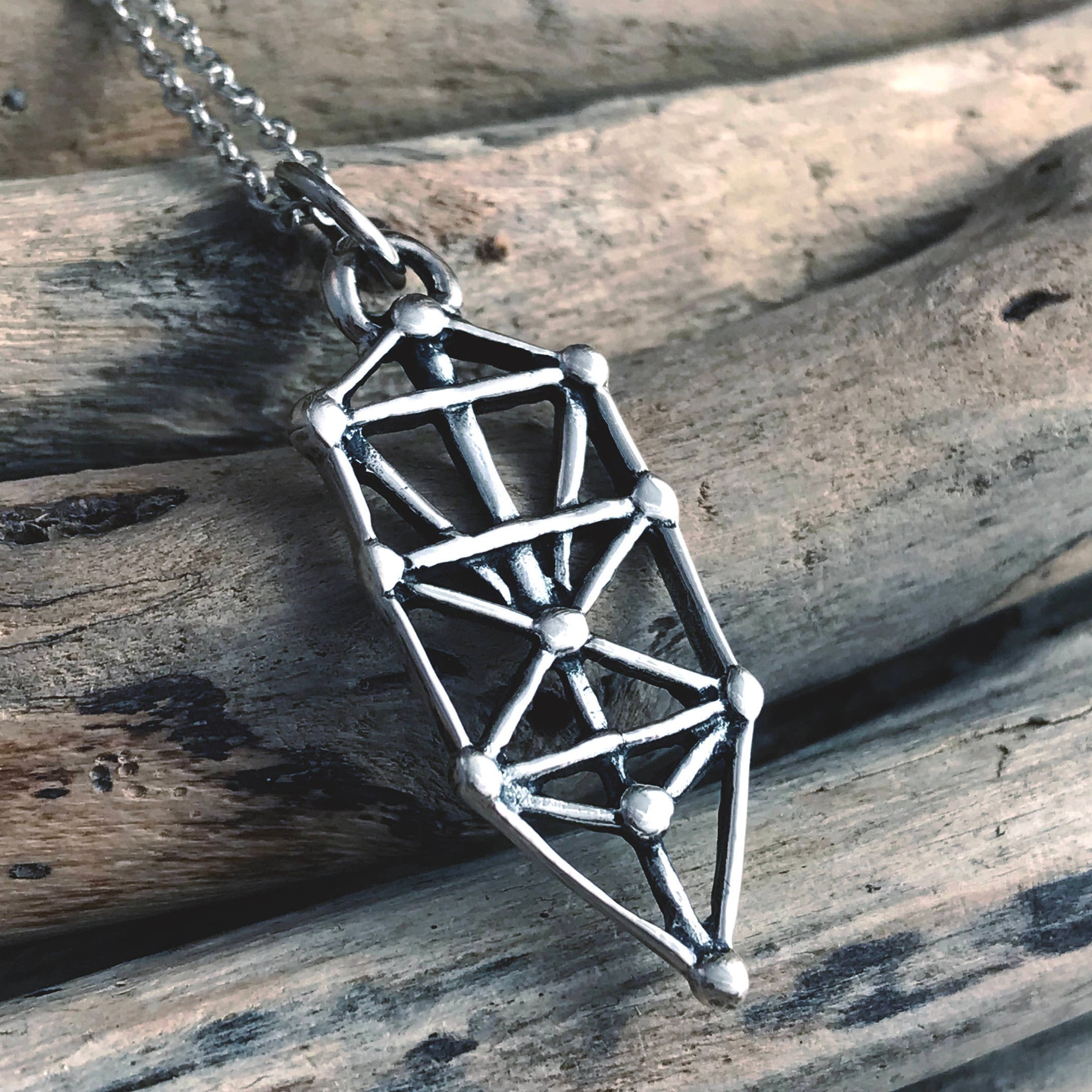 Collana Con Ciondolo Sephiroth Con Diagramma Dell'albero - Foto 3