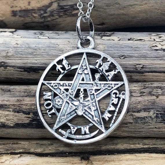 Mystic Tetragrammaton Pendant Necklace