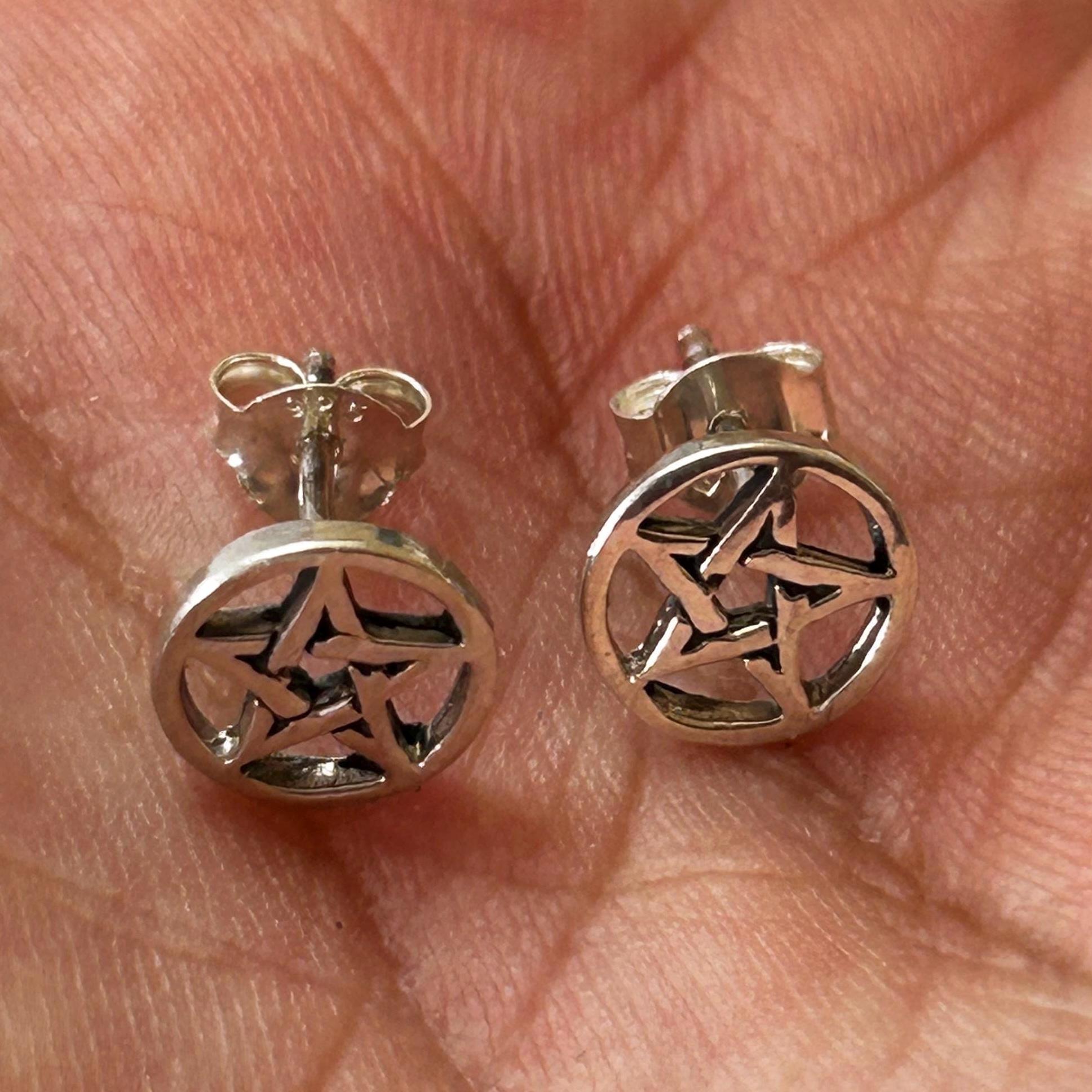 Orecchini A Borchia Argento 925 Con Coniglietto | Pendant Orecchini A Perno Per Donna | Gioiello Carino E Originale