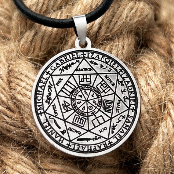 925シルバー 本物の7つの強力な大天使の印章 - Etsy 日本