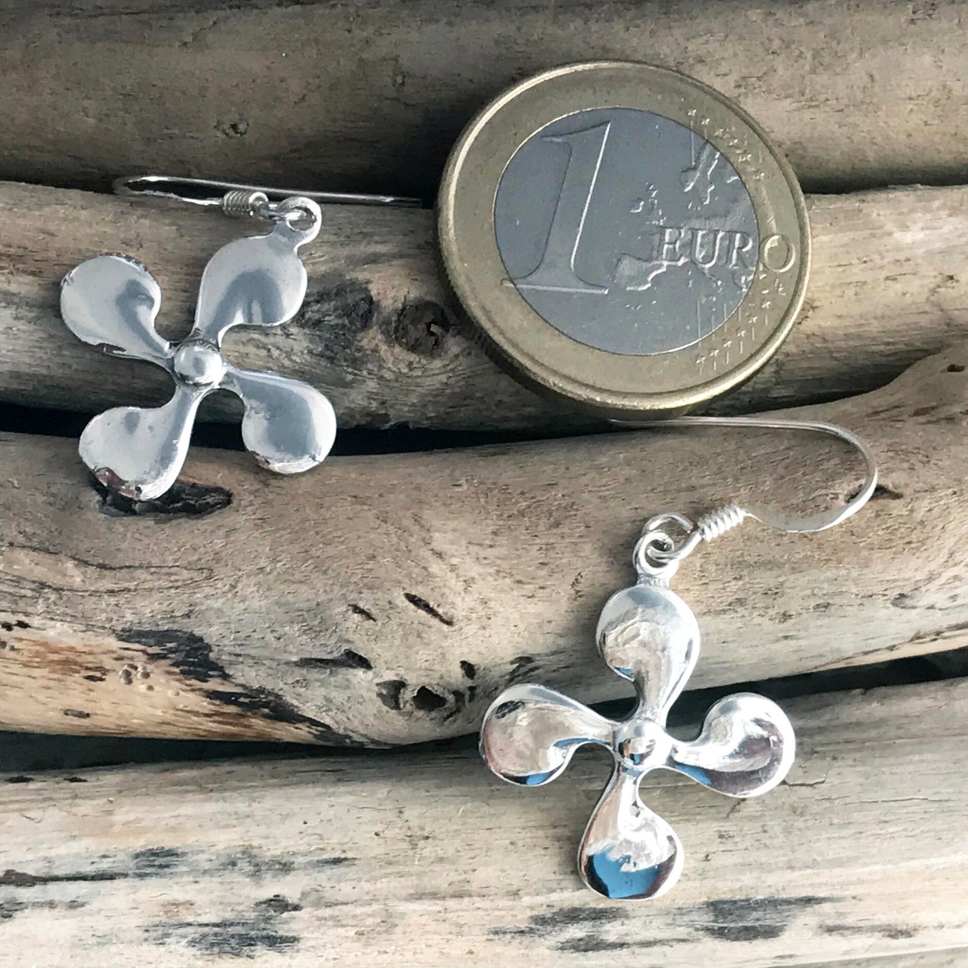 Silver Basque 925 Sterling Silver Lauburu Basque Cross Dangle Earrings - Etsy