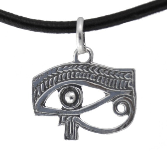 Gift for her MAD070 925 Sterling Silver Eye of Horus Pendant Necklace