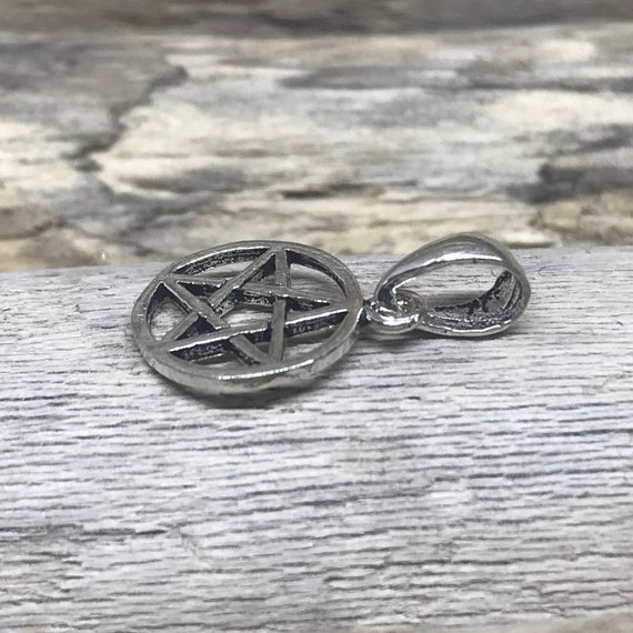 Pendentif Pentagramme en argent