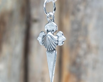 Pingente Cruz de Santiago em Prata: Joias Espada do Caminho de Santiago