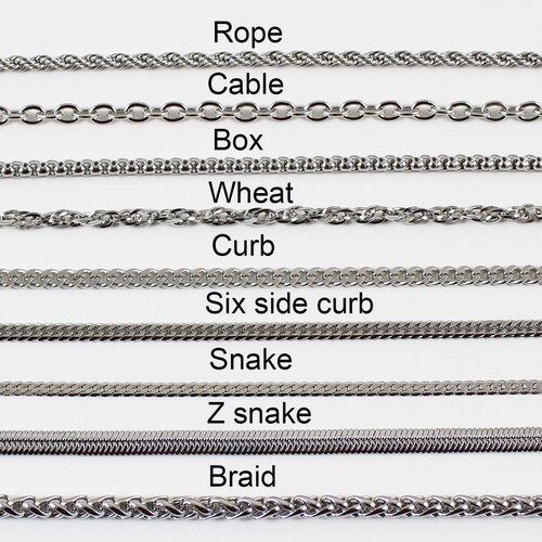 Stainless Steel Chain Cable Chain Wheat 