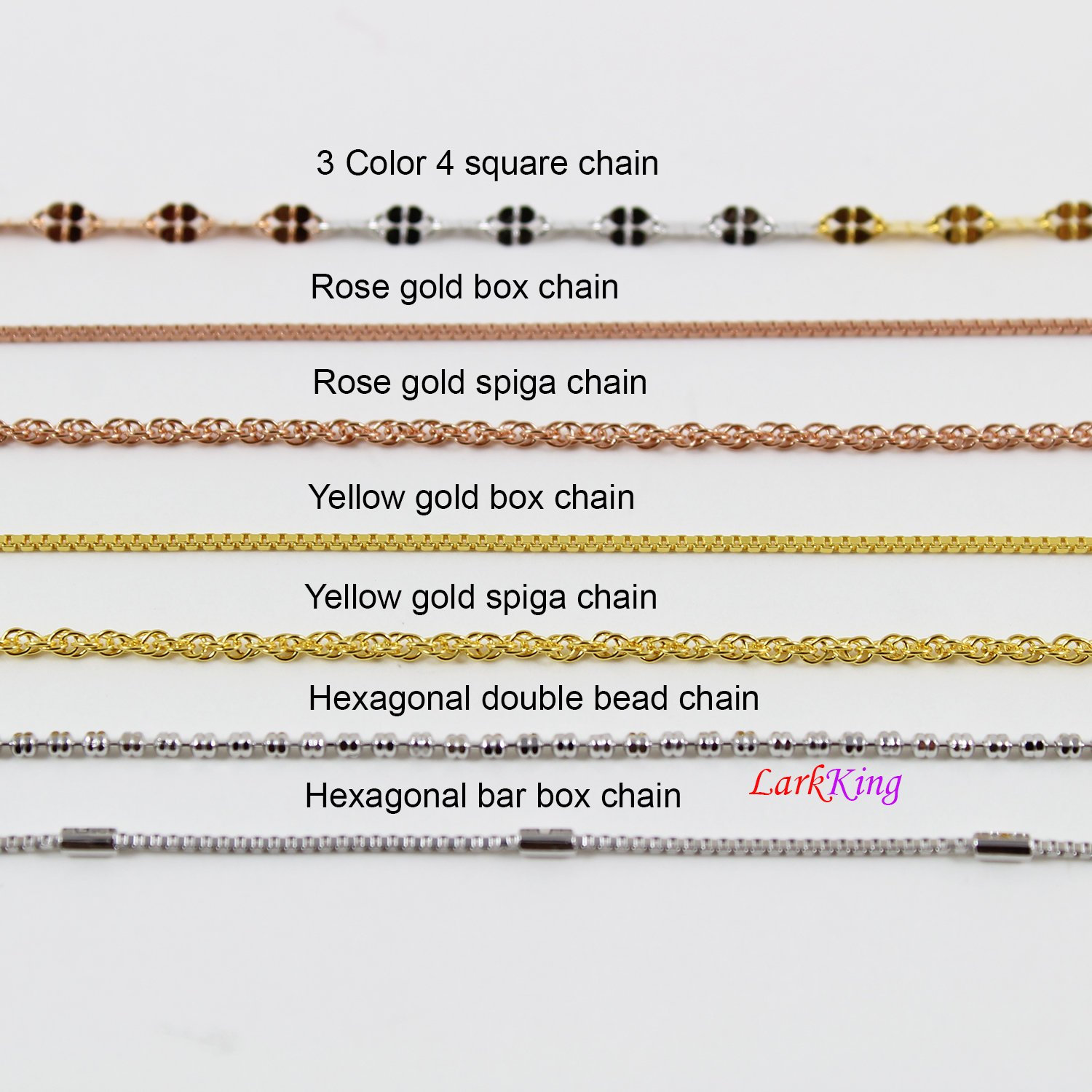 Hexagonal bar cheap box chain