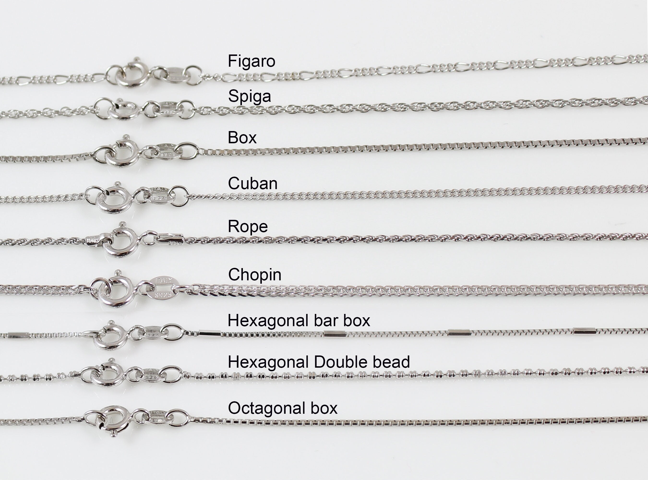 STERLING SILVER CURB LINK CHAIN NECKLACE - Howard's Jewelry Center