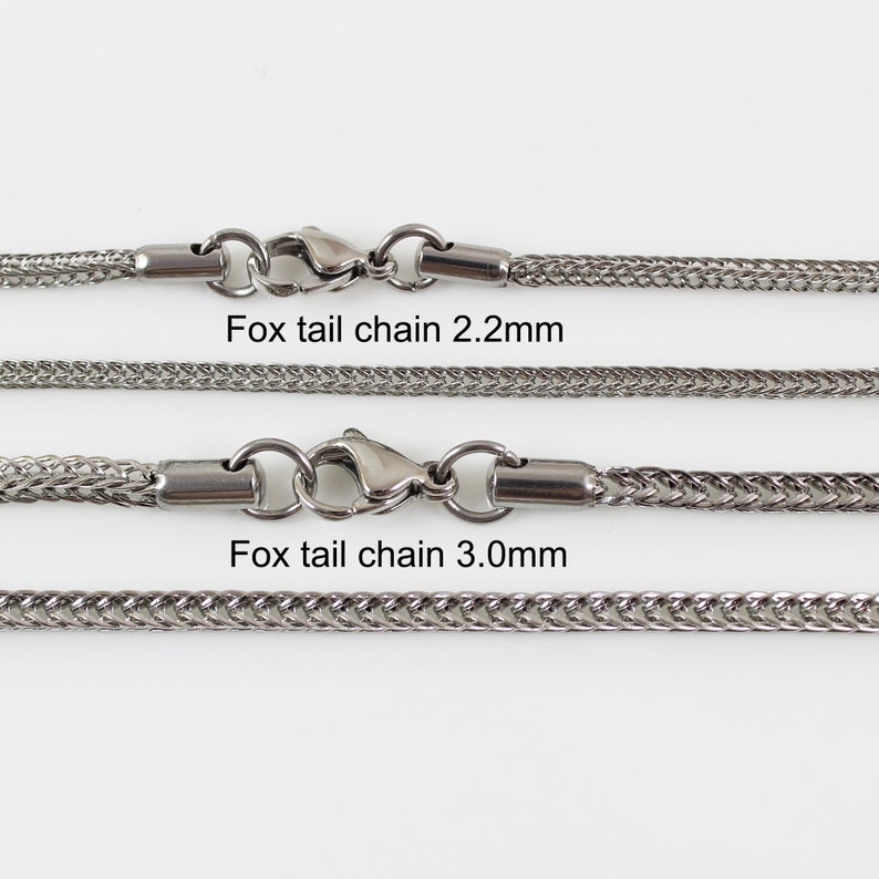 Stainless Steel Chain Necklace Assorted Necklace Chains Etsy