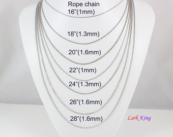 925 sterling silver necklace chain, silver chain necklace, Rope chain, Cuban chain, Spiga, box, silver chain for women, silver chain for men