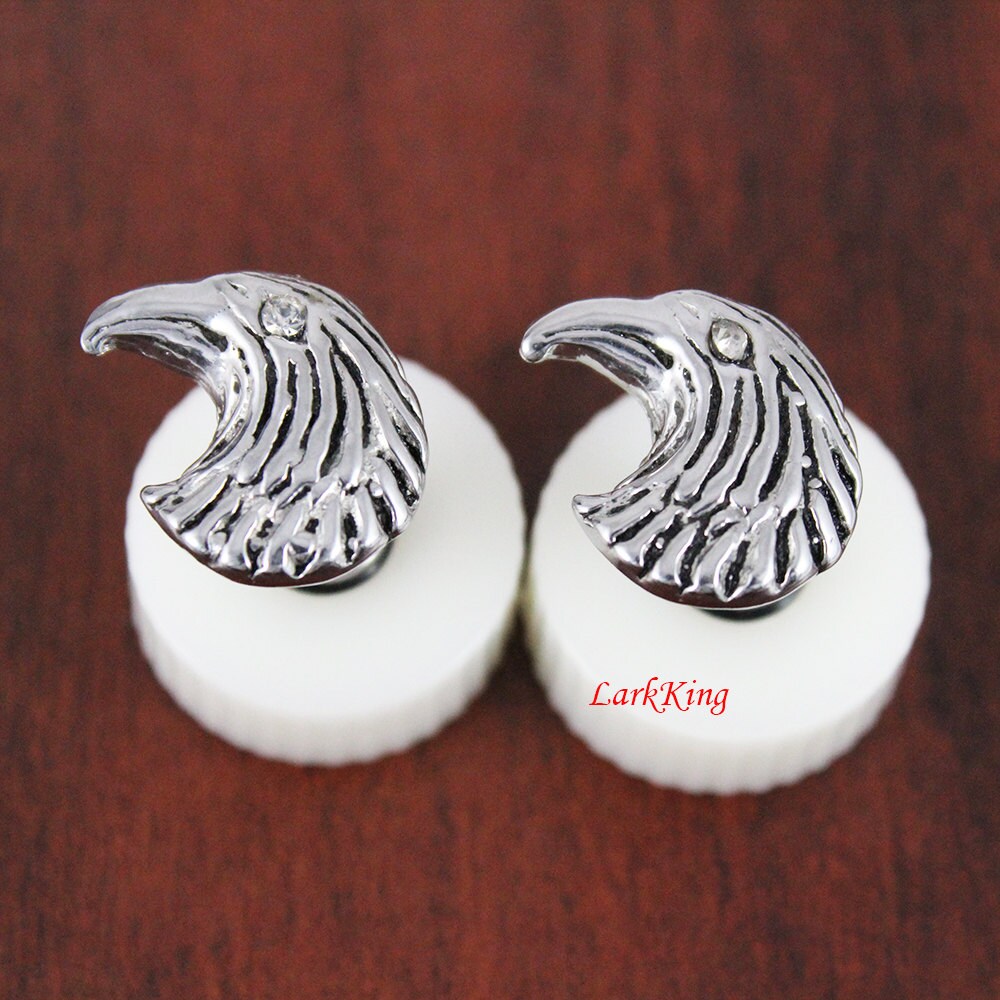 Eagle Stud Earrings Animal Studs Animal Earrings Unique Etsy