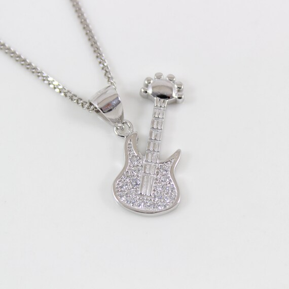 【HYERES LOR】Name rock silver combi necklace M Rock Harbour Necklace