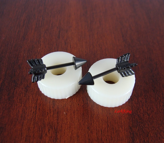 Orecchini Per Uomo E Donna, Acciaio Chirurgico, Nero, 8 Mm, Piccoli - Foto 2