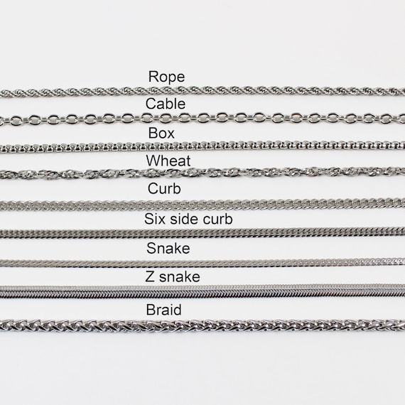 Stainless Steel Chain Cable Chain Wheat 