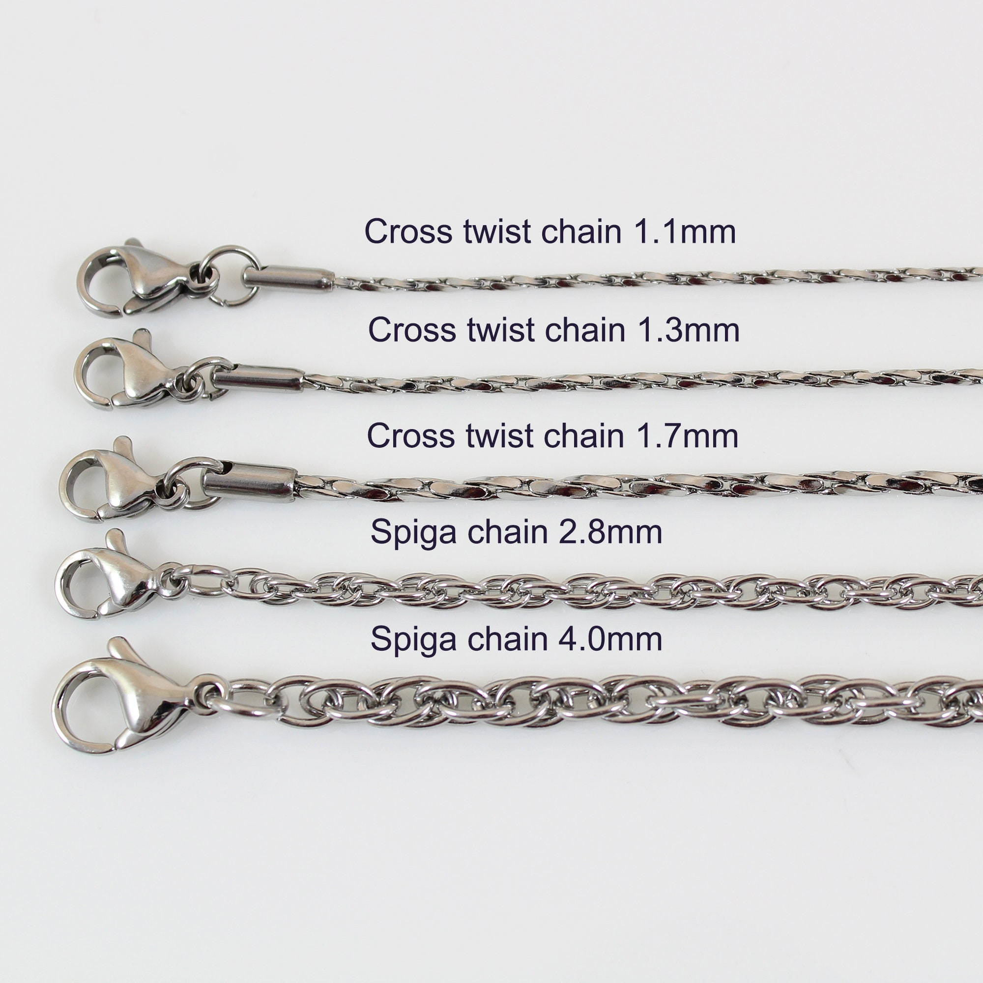 Stainless Steel Chain, Necklace Chain, Chain Necklace, Cable