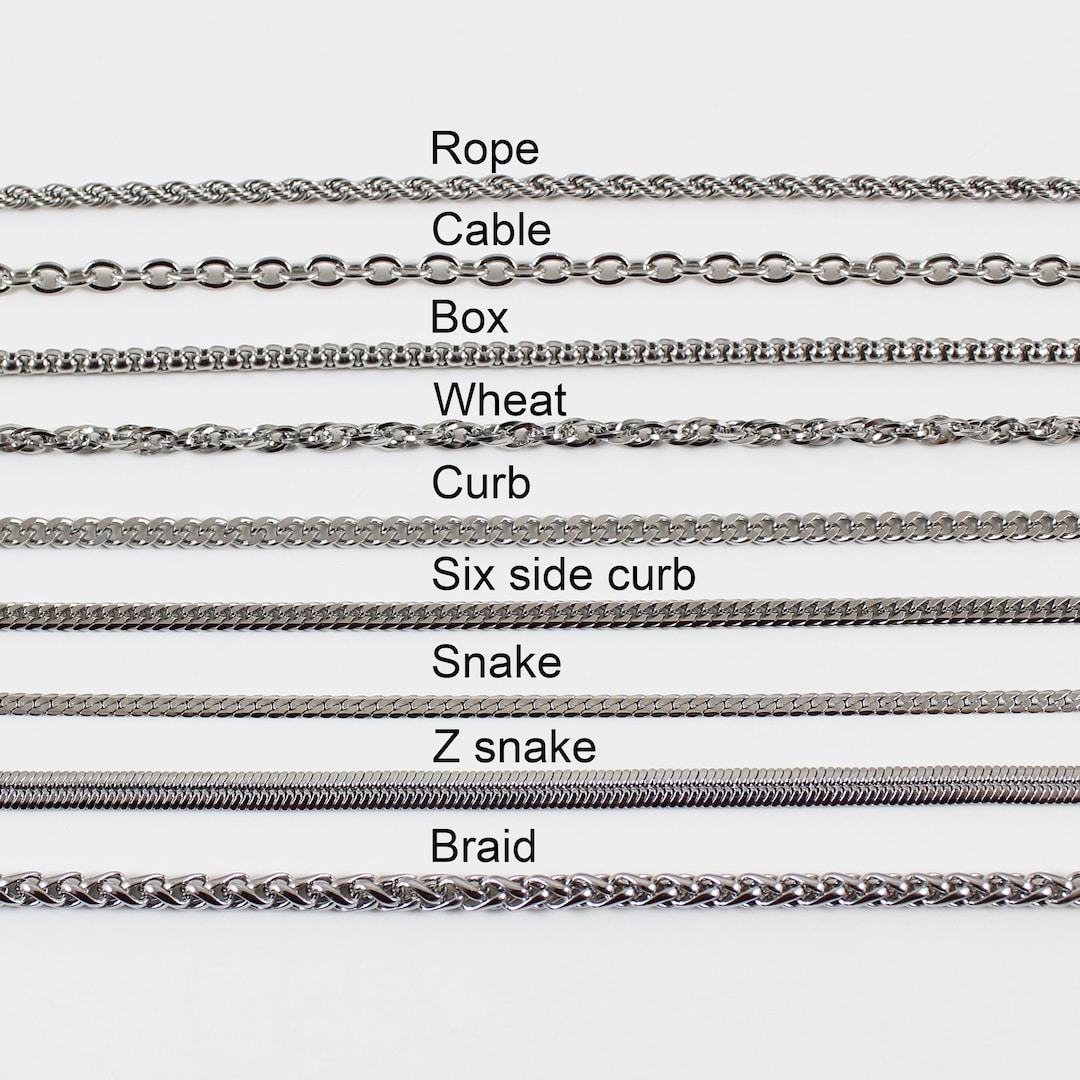 stainless steel chain for jewelry making, stainless steel chain for jewelry  making Suppliers and Manufacturers at