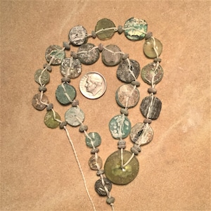 Roman Glass Beads Ancient Antique OOAK    RG-141