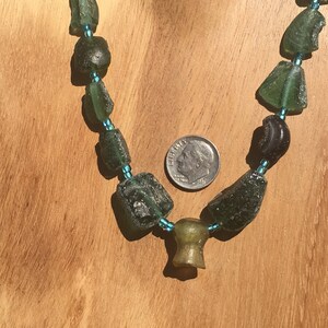 Roman Glass Beads Ancient Antique OOAK    RG-156