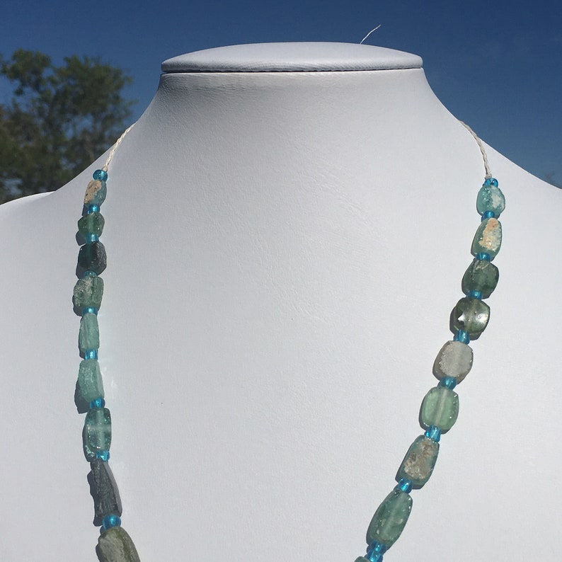 Roman Glass Beads Ancient Antique OOAK RG-159